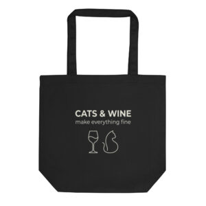 Cats & Wine Everyday Tote