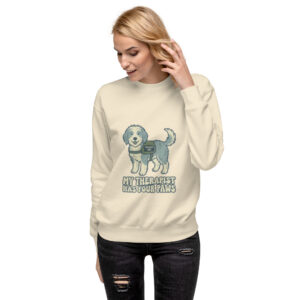 My Therapist Has Four Paws — Emotional Support Crewneck Sweatshirt